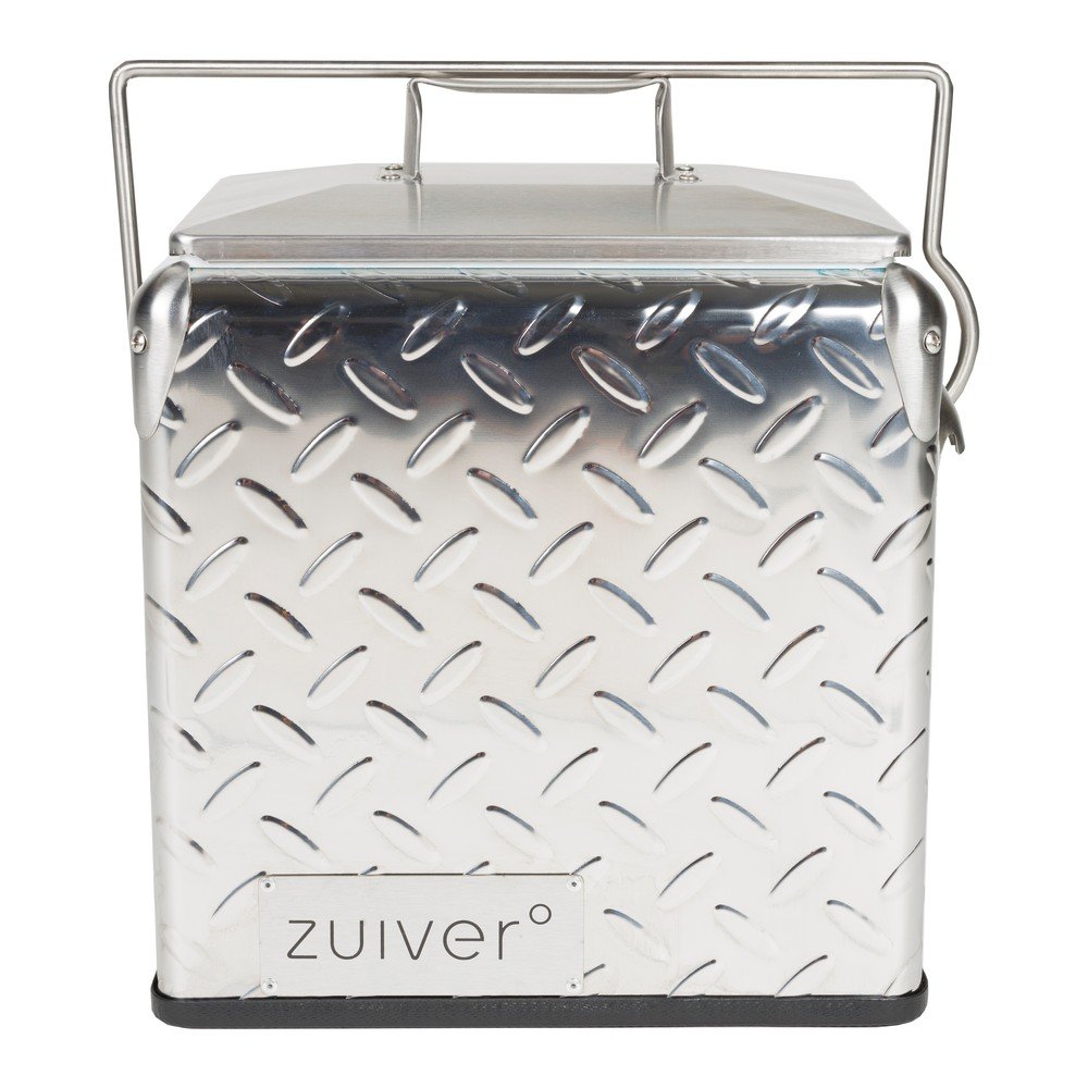 Ezüstszínű hűtődoboz 15 l Cooler Be Heavy – Zuiver