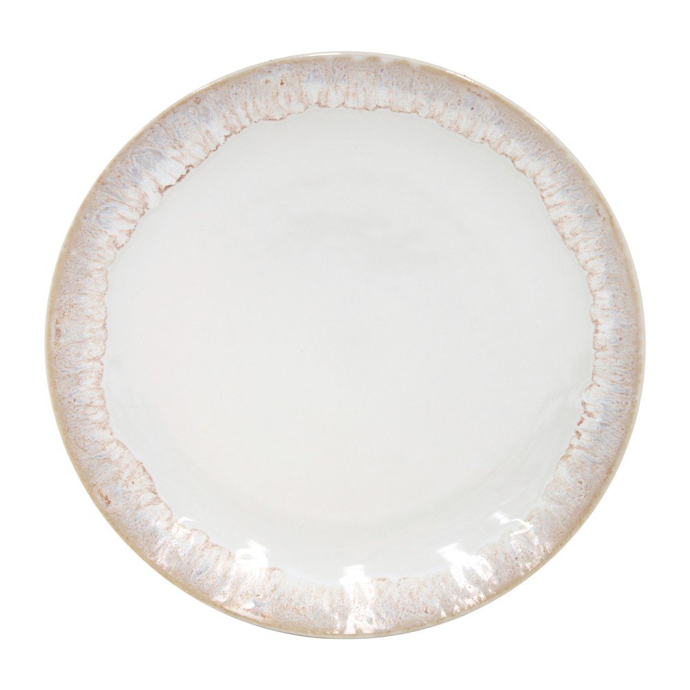 Fehér desszertes kőedény tányér ø 22 cm Taormina – Casafina