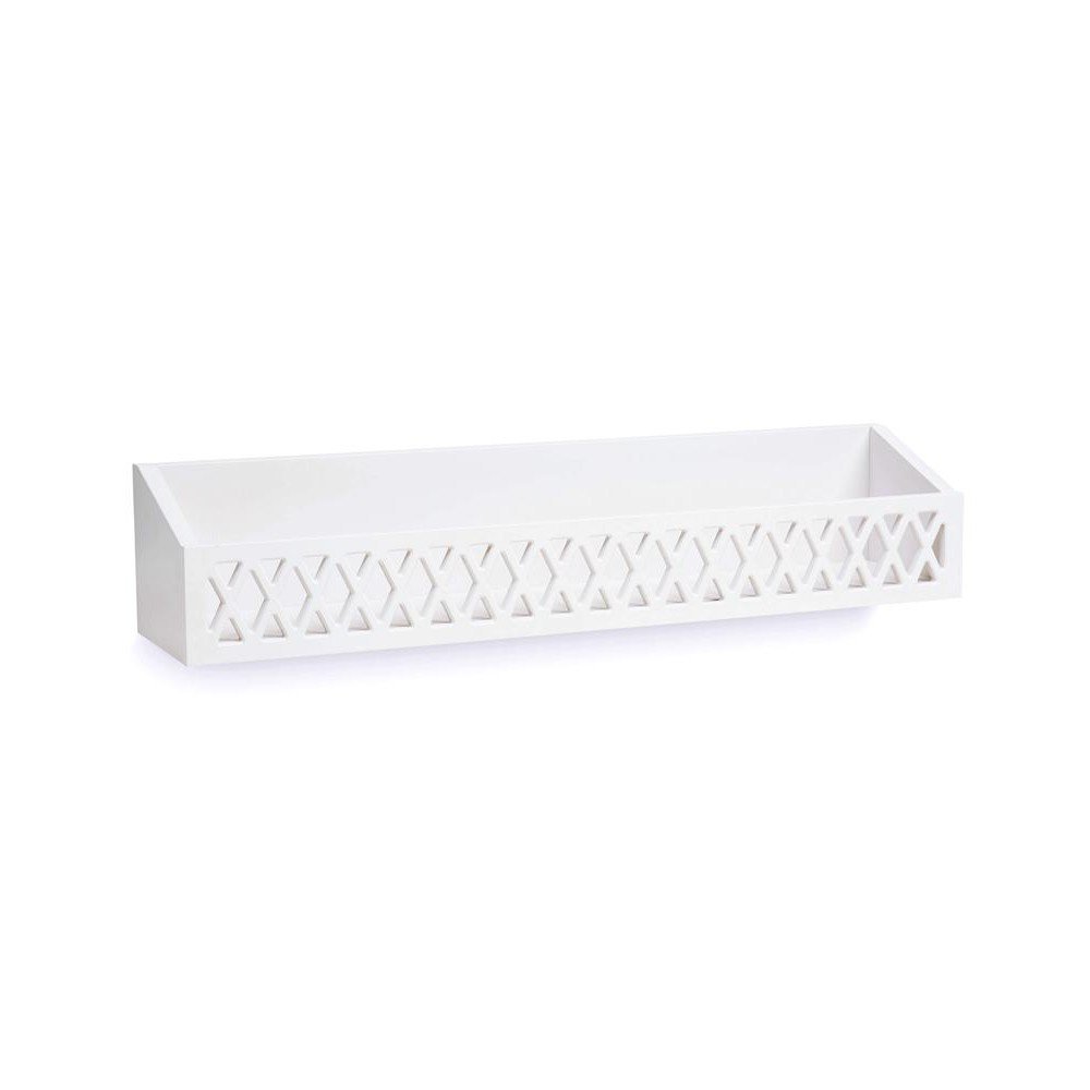 Fehér fali gyerek fogas 75x16 cm Harlequin – Cam Cam Copenhagen