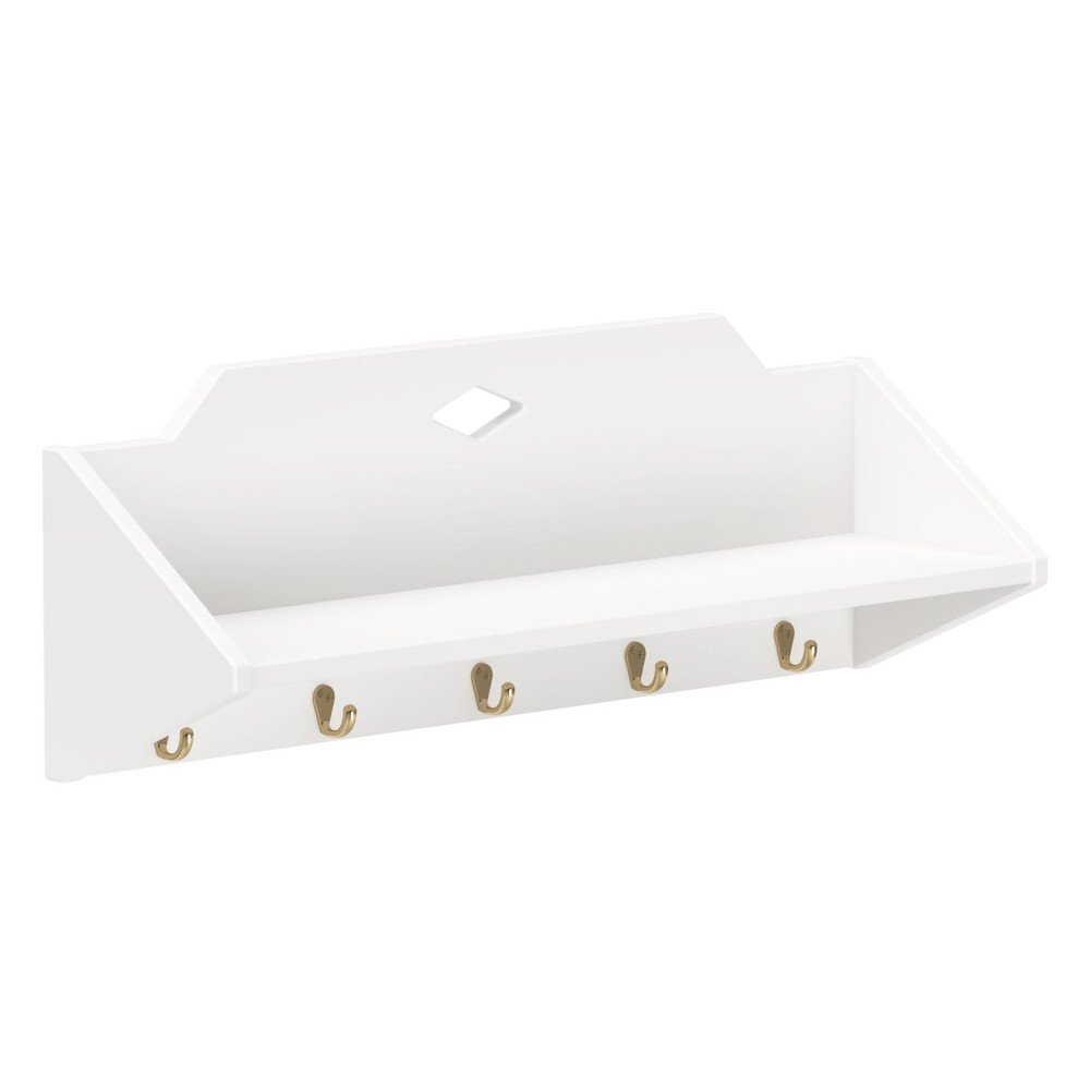 Fehér fali gyerek fogas 75x27 cm Luca – Cam Cam Copenhagen