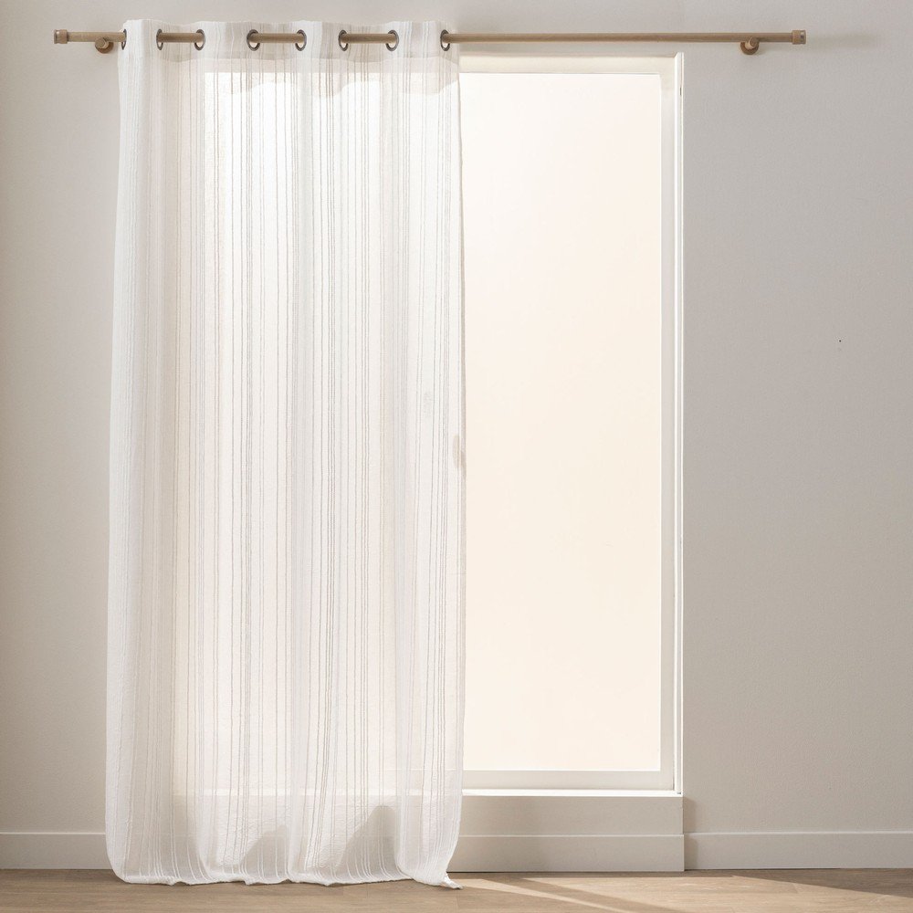 Fehér függöny 140x260 cm Zaho – douceur d'intérieur