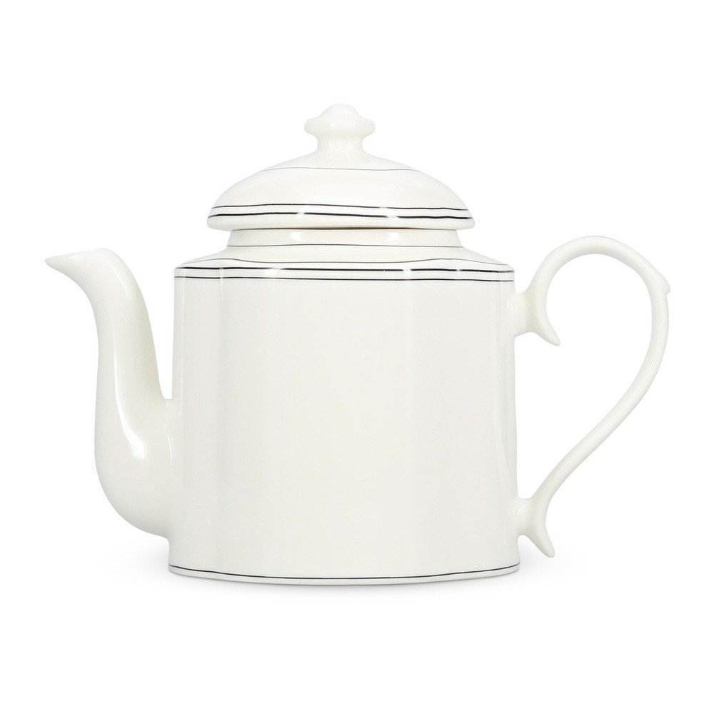 Fehér new bone china teáskanna 1