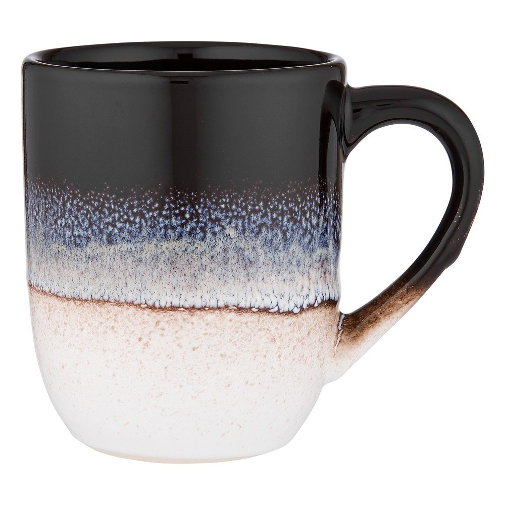Fekete-fehér bögre 300 ml Cafe – Ladelle