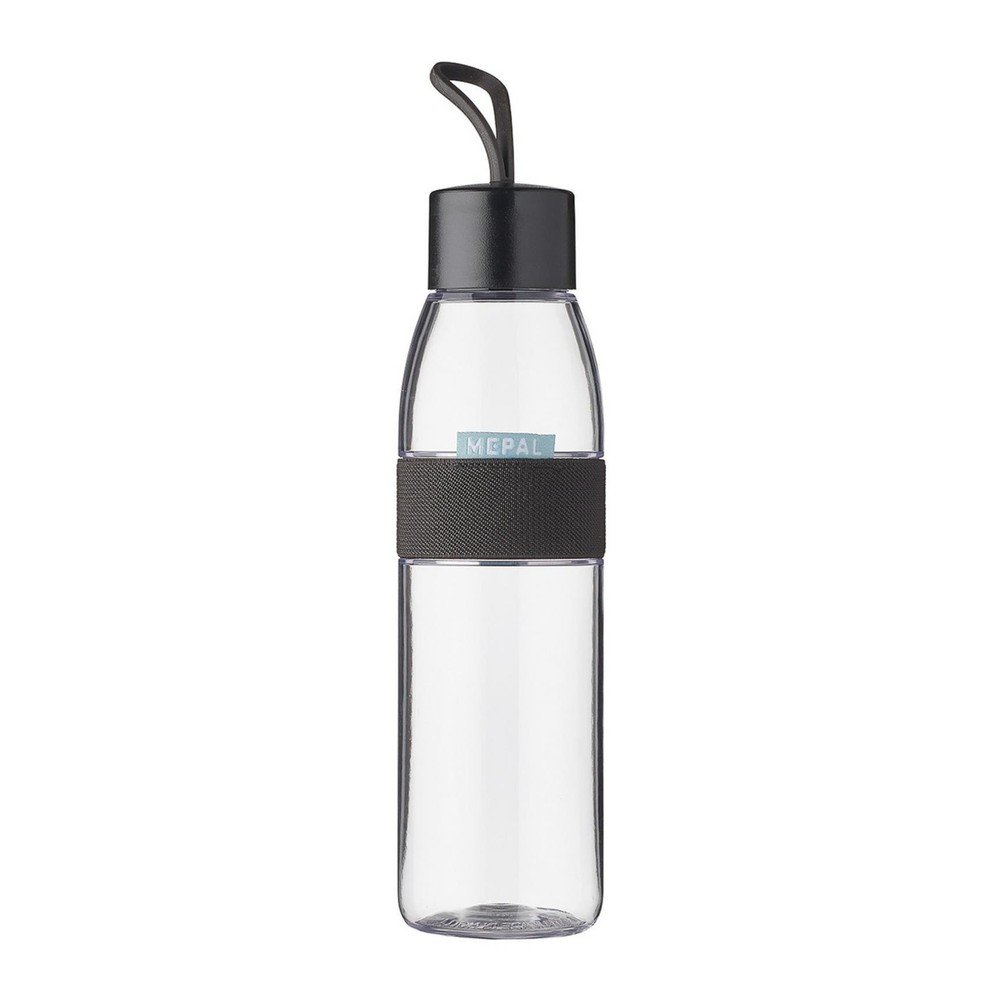 Fekete műanyag ivópalack 500 ml Ellipse – Mepal