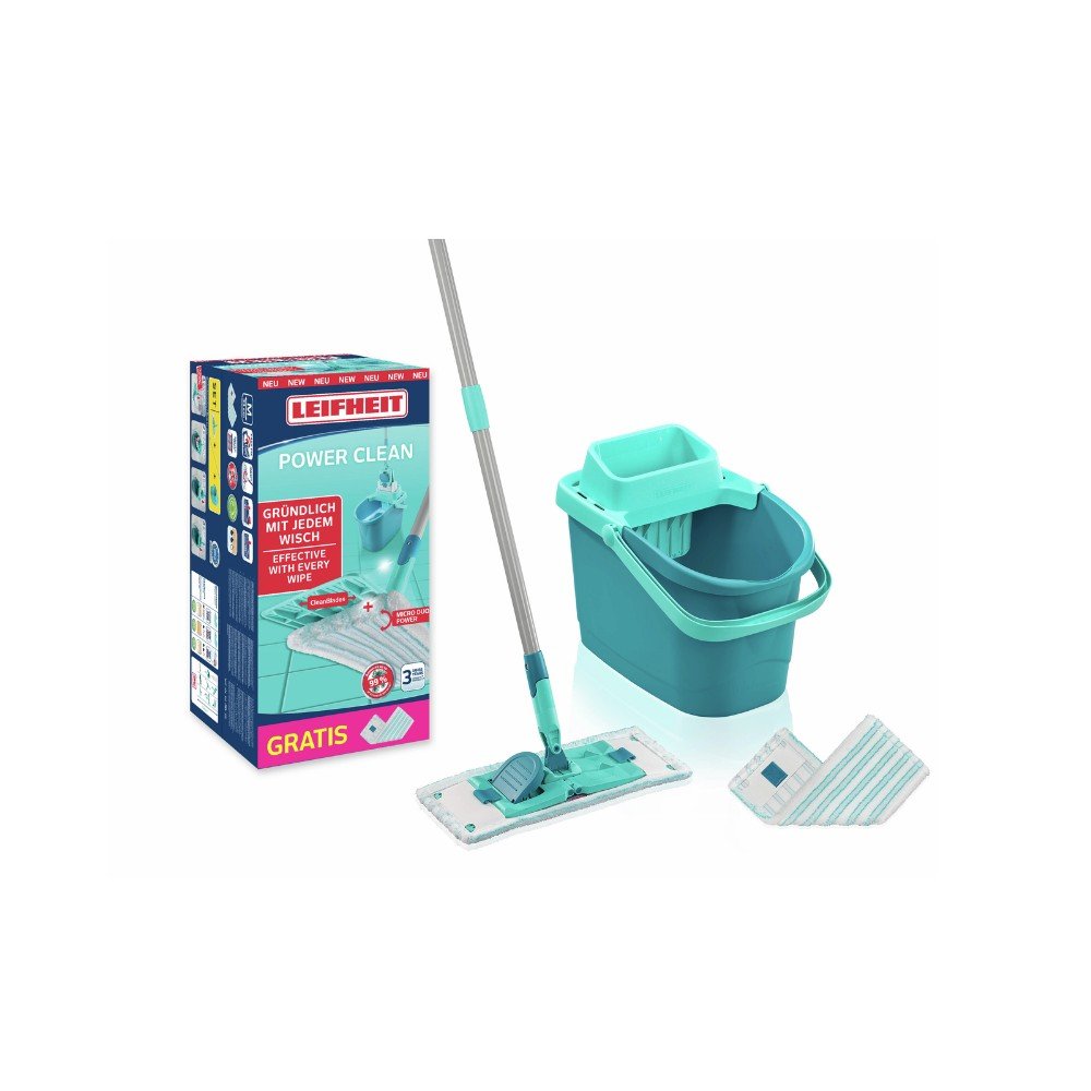 Felmosó vödörrel PowerClean M – LEIFHEIT