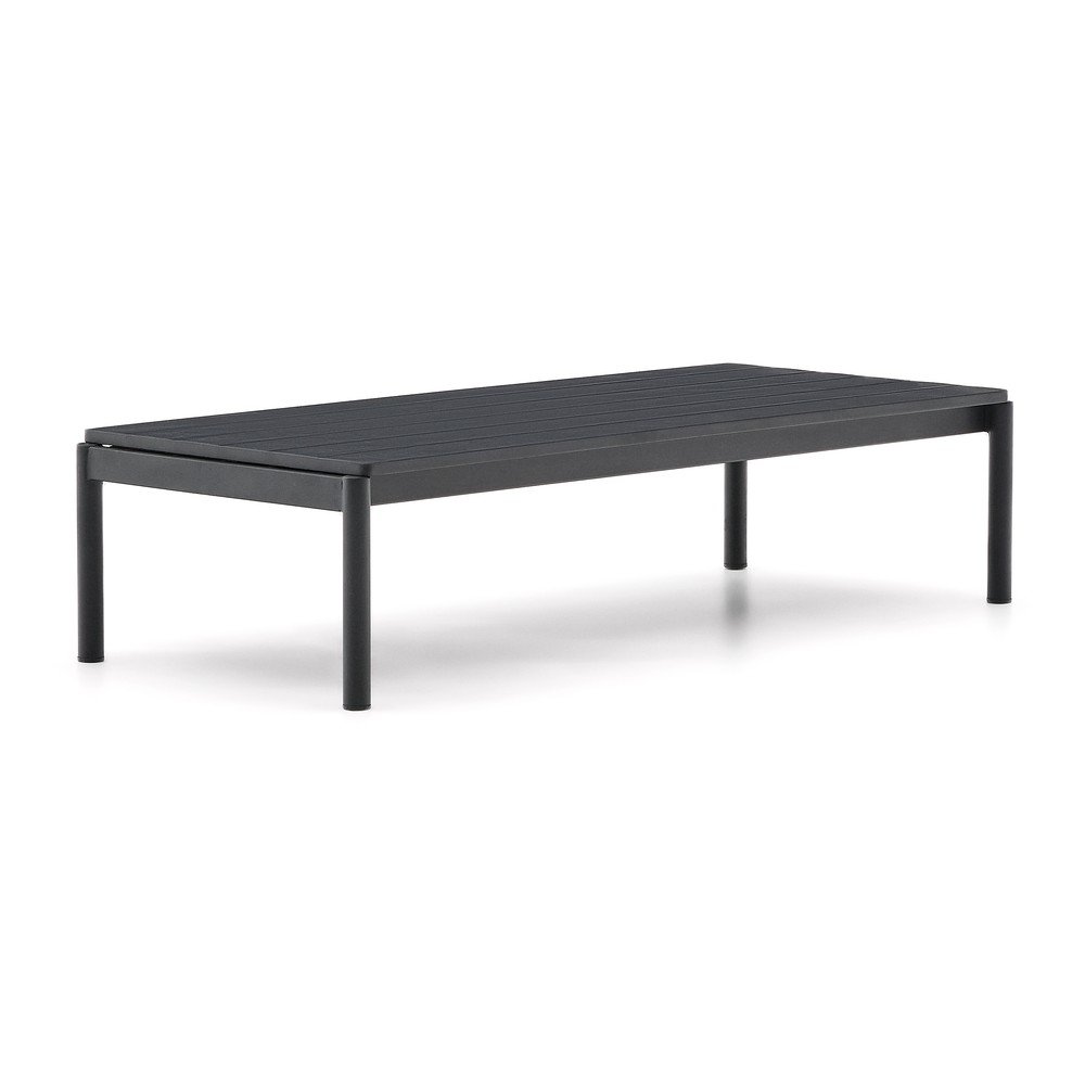 Fém kerti dohányzóasztal 63x149 cm Sorells – Kave Home