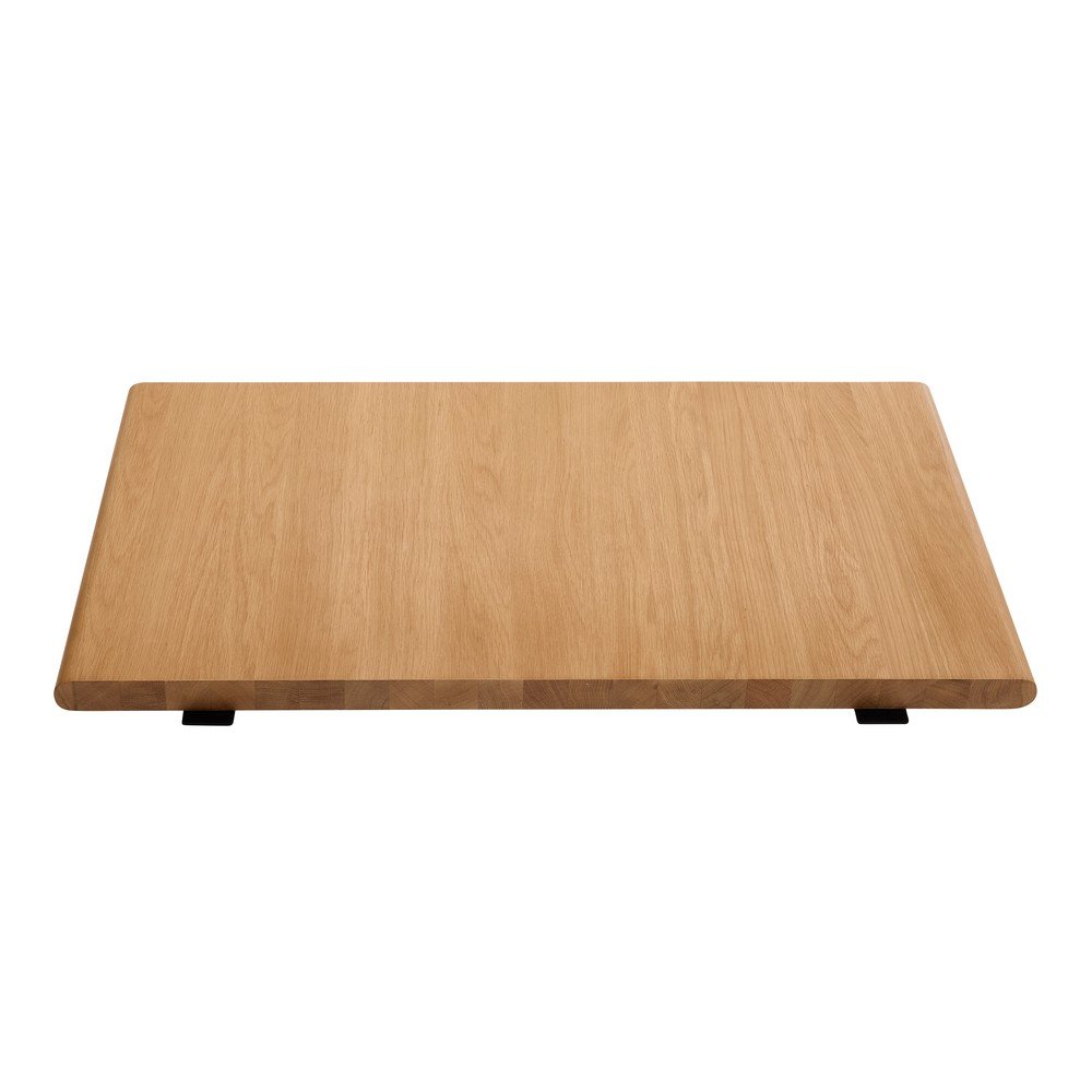 Hosszabbító asztallap tölgyfa dekorral 45x95 cm Flow – Unique Furniture