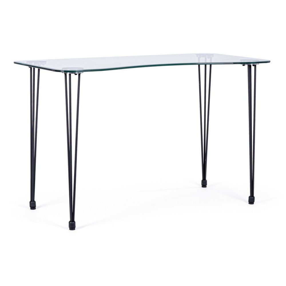 Íróasztal üveg asztallappal 60x120 cm Rondo – Bizzotto