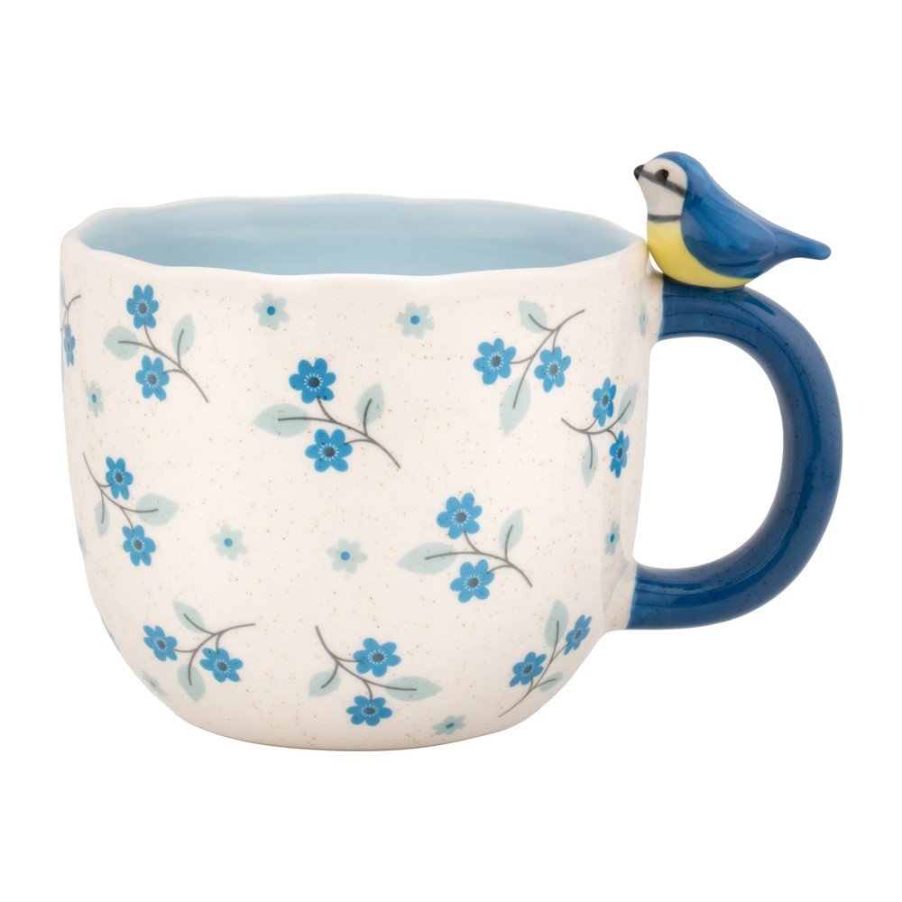 Kék bögre Sitting Tit – Sass & Belle