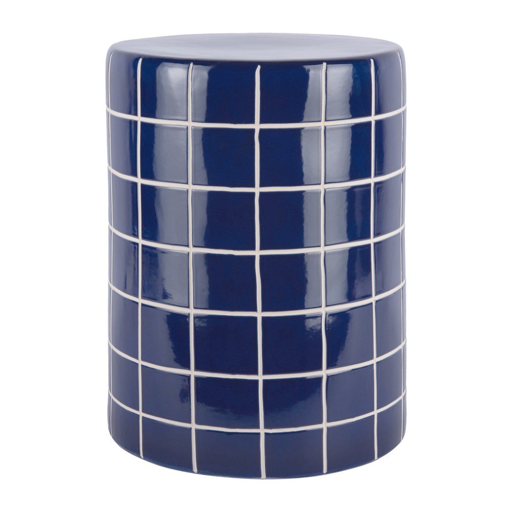 Kerámia kerek tárolóasztal ø 33 cm Retro Tiles – Leitmotiv