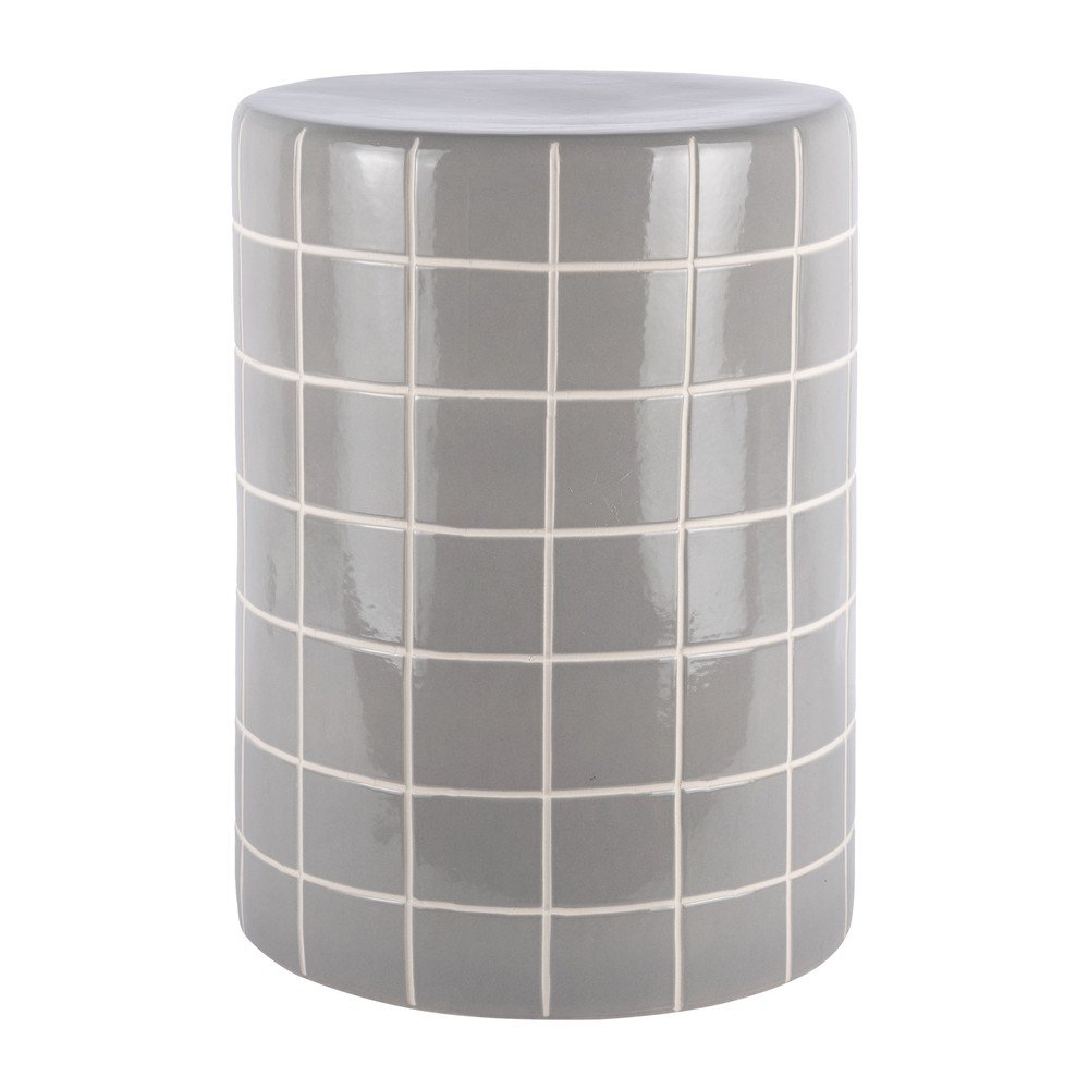 Kerámia kerek tárolóasztal ø 33 cm Retro Tiles – Leitmotiv