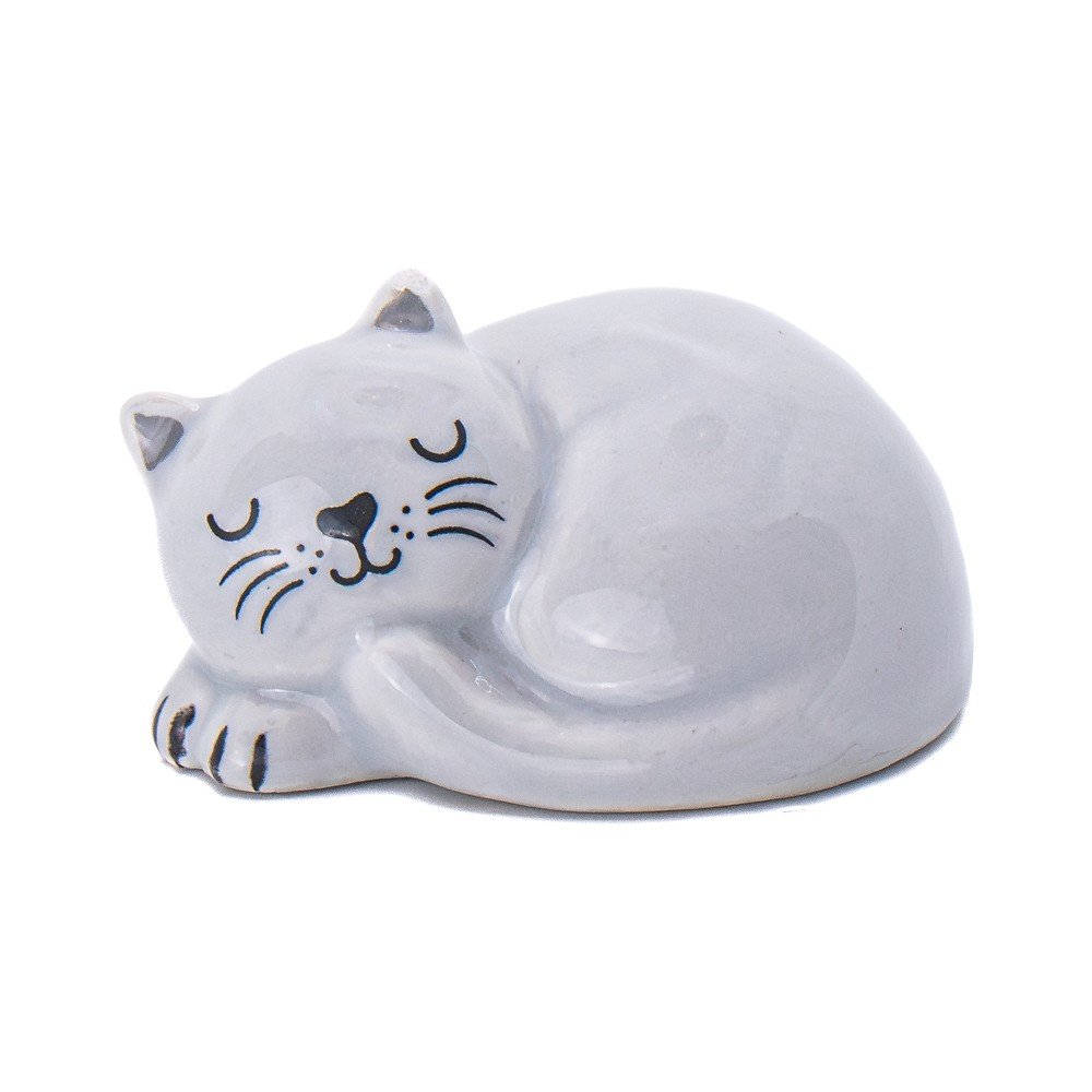 Kerámia szobor (magasság 3 cm) Pawfect Cat – Sass & Belle