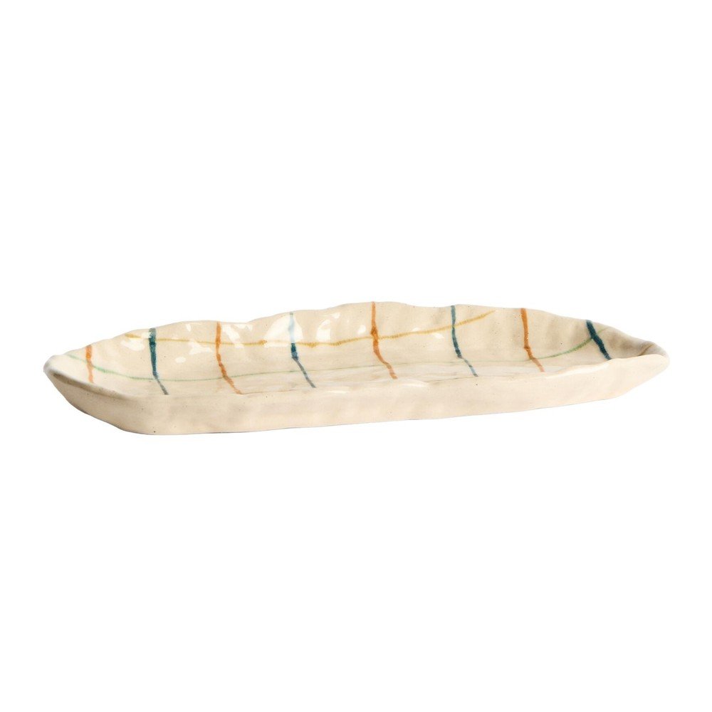 Kerámia tálca 13x32 cm Belor – Kave Home