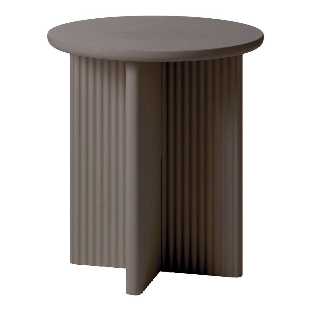 Kerek tárolóasztal ø 50 cm Palma – Unique Furniture