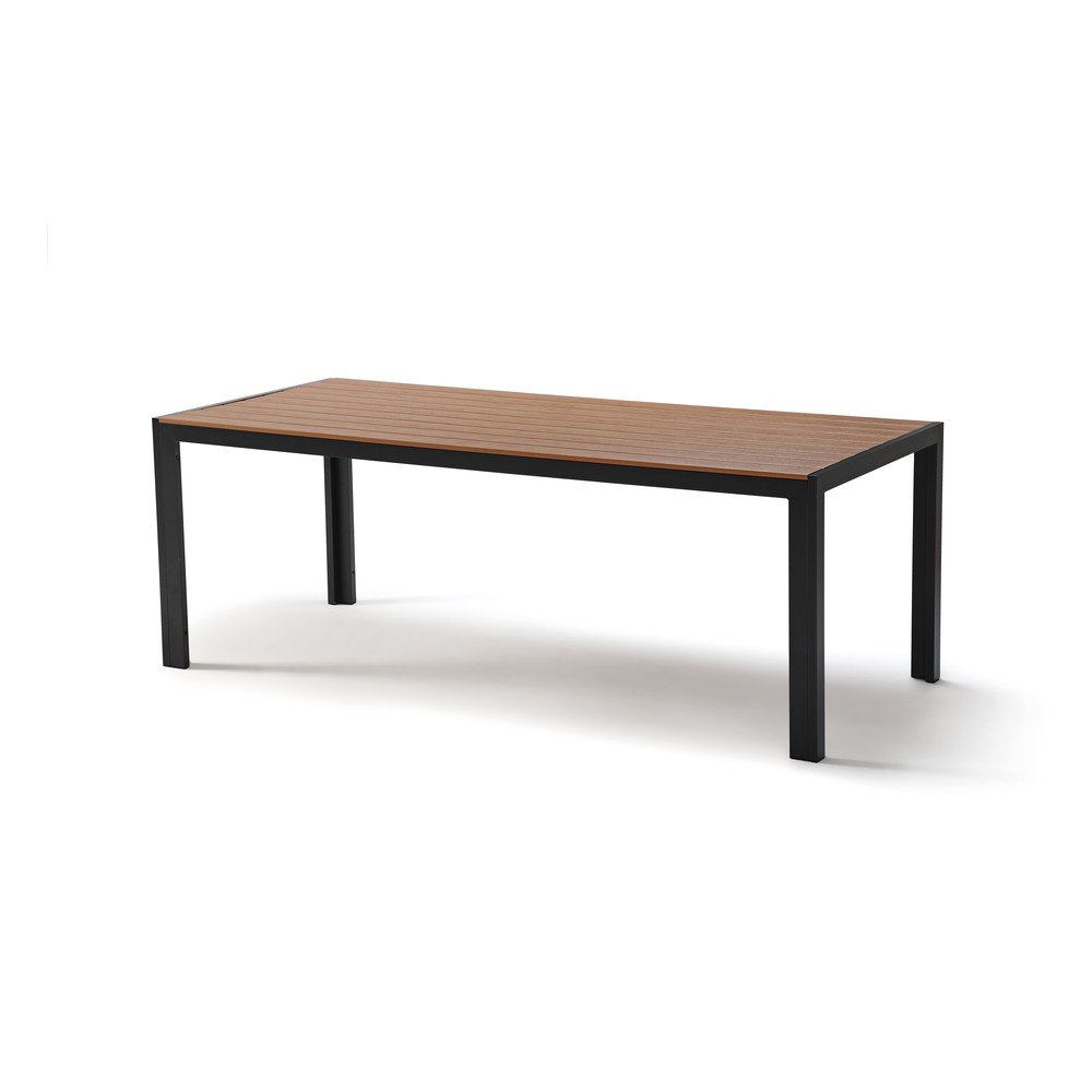 Kerti étkezőasztal artwood asztallappal 90x205 cm Viking – Bonami Selection