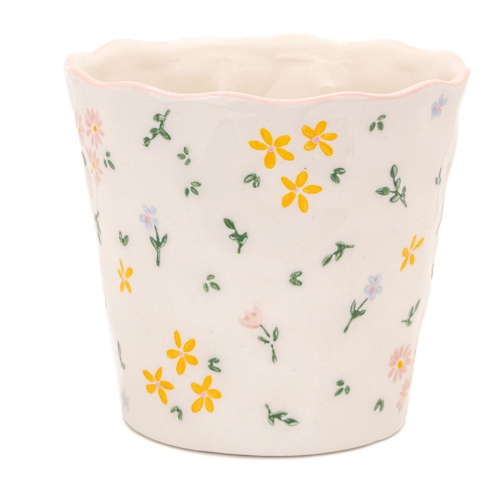 Kőedény kaspó ø 11 cm Ditsy Floral – Sass & Belle