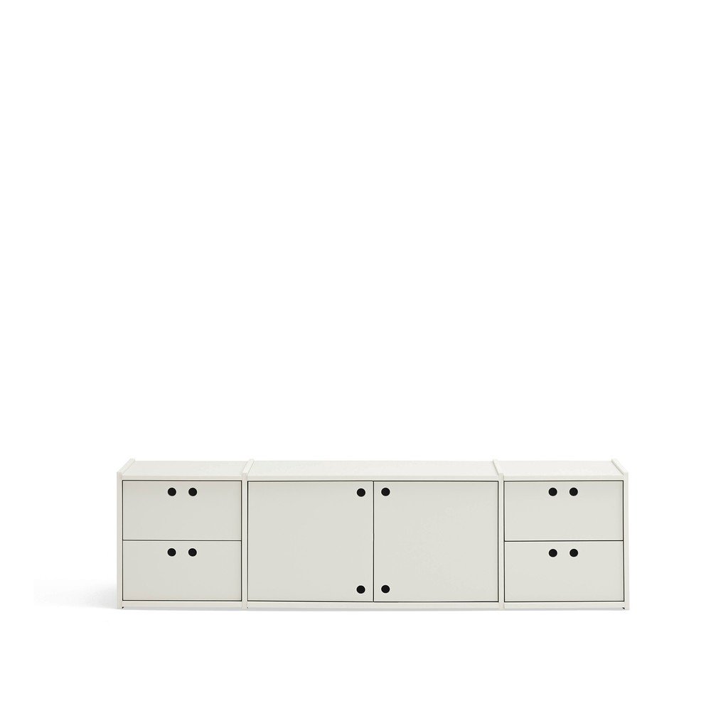 Krémszínű TV-állvány 157x42x40 cm Wally – Teulat