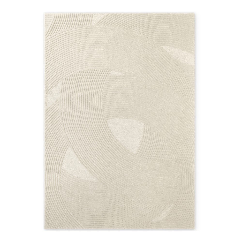 Krémszínű gyapjú szőnyeg 120x170 cm Kensington Victoria – Ted Baker