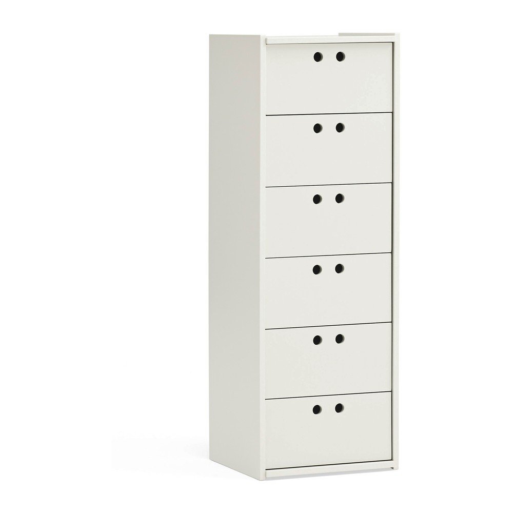 Krémszínű szekrény 40x118x40 cm Wally – Teulat