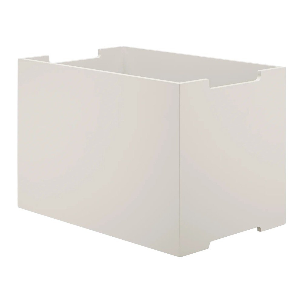 Krémszínű tárolódoboz 25x39x27 cm Kasane L – Blomus