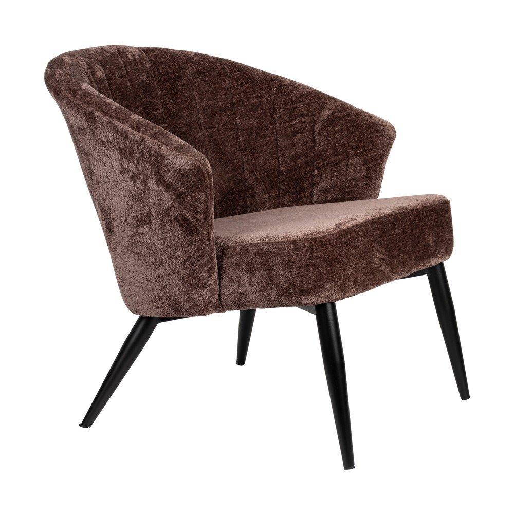 Lila fotel Georgia – Dutchbone