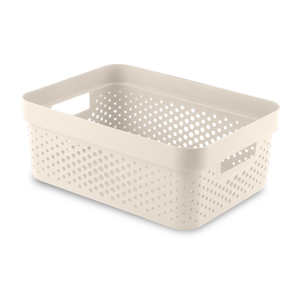 Műanyag tárolókosár 36x27x14 cm Infinity Dots – Curver