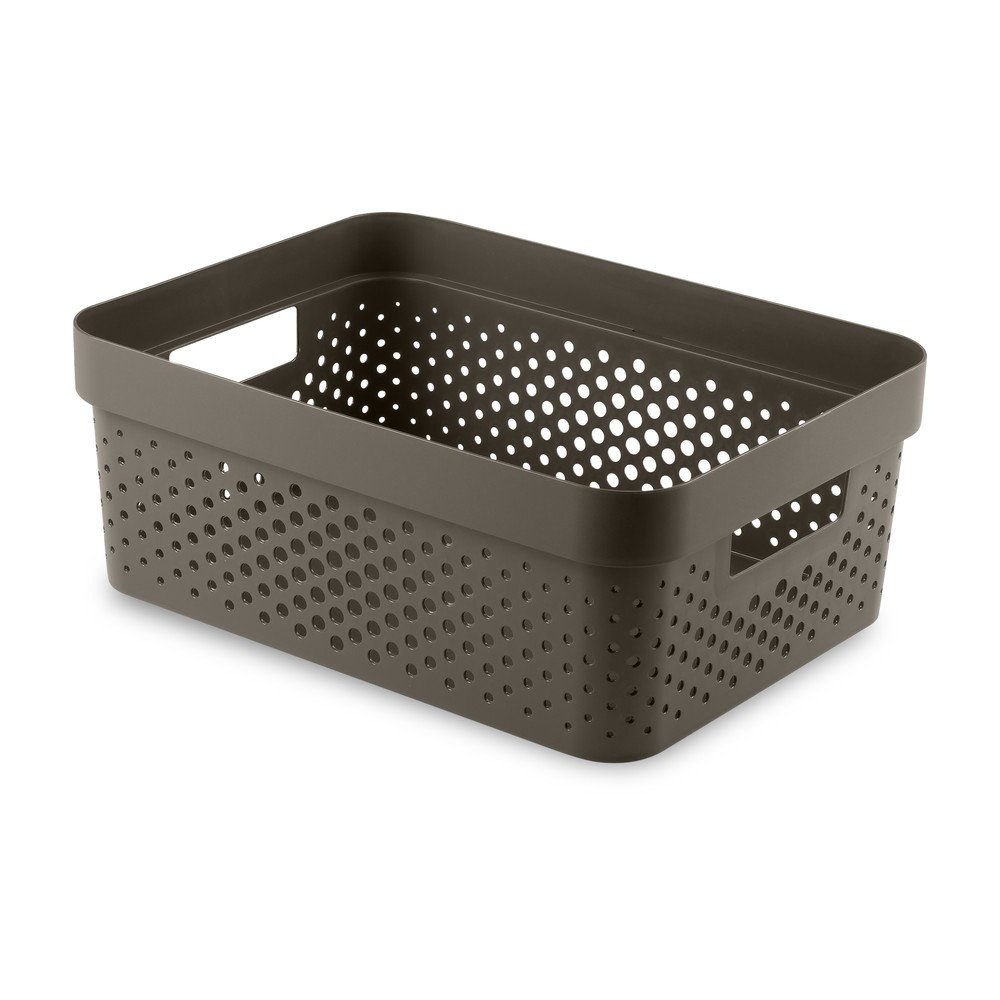 Műanyag tárolókosár 36x27x14 cm Infinity Dots – Curver