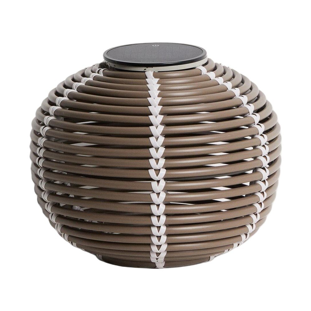 Napelemes-USB LED asztali-hordozható kültéri lámpa ø 25 cm Garoina – Kave Home