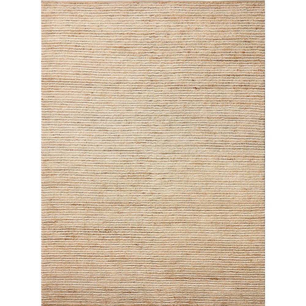 Natúr színű kézi szövésű juta szőnyeg 200x300 cm Derule – Kave Home