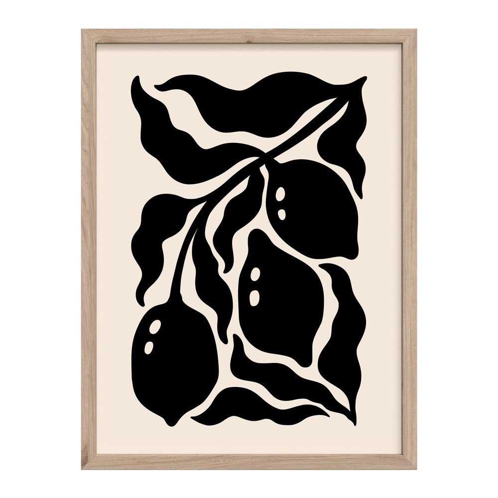 Nyomtatott keretezett kép 30x40 cm Fruit – Styler
