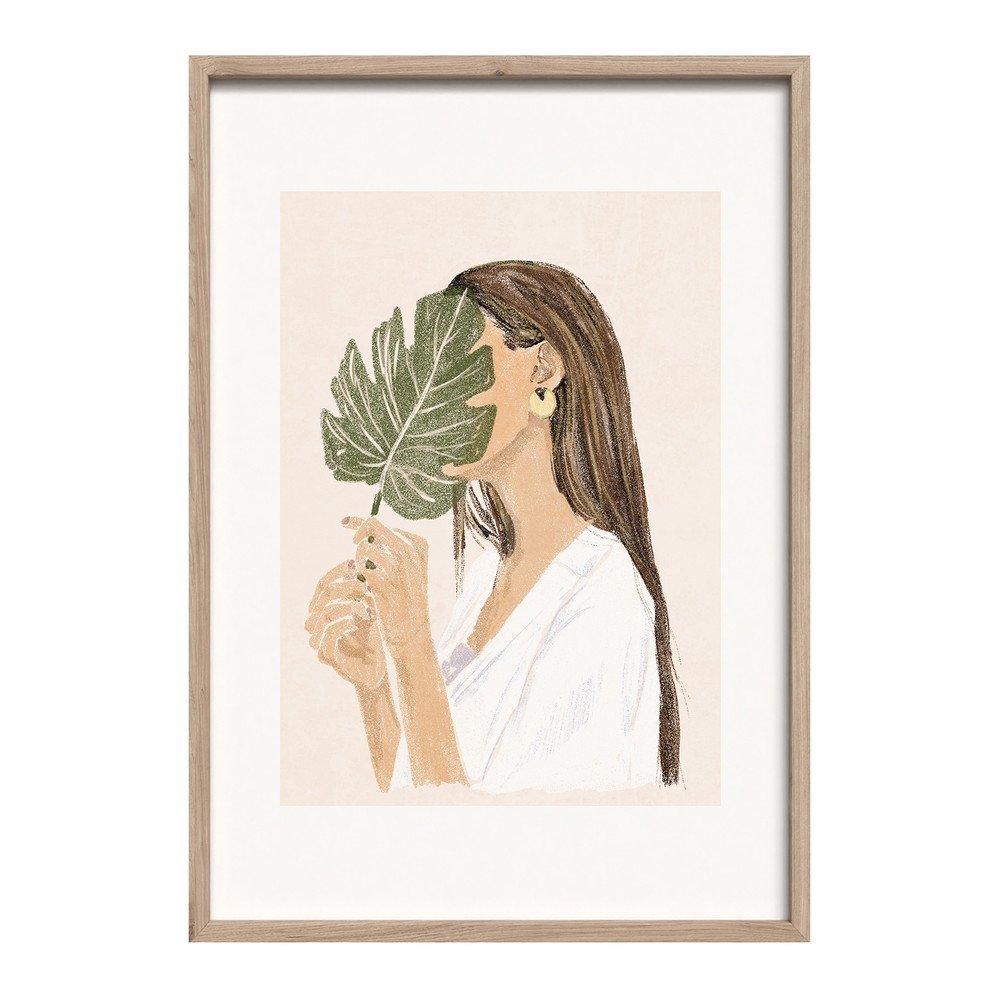 Nyomtatott keretezett kép 50x70 cm Hidden – Styler