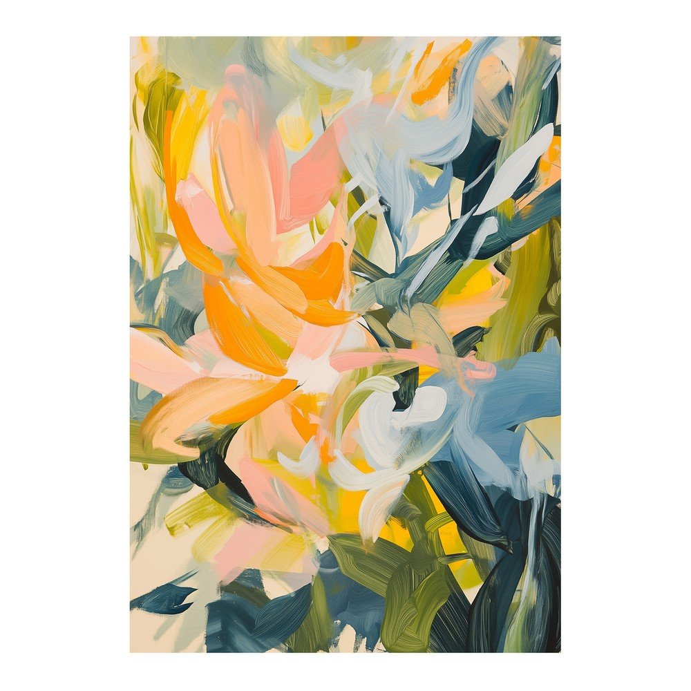 Nyomtatott vászon kép 70x100 cm Floral Gust – Styler