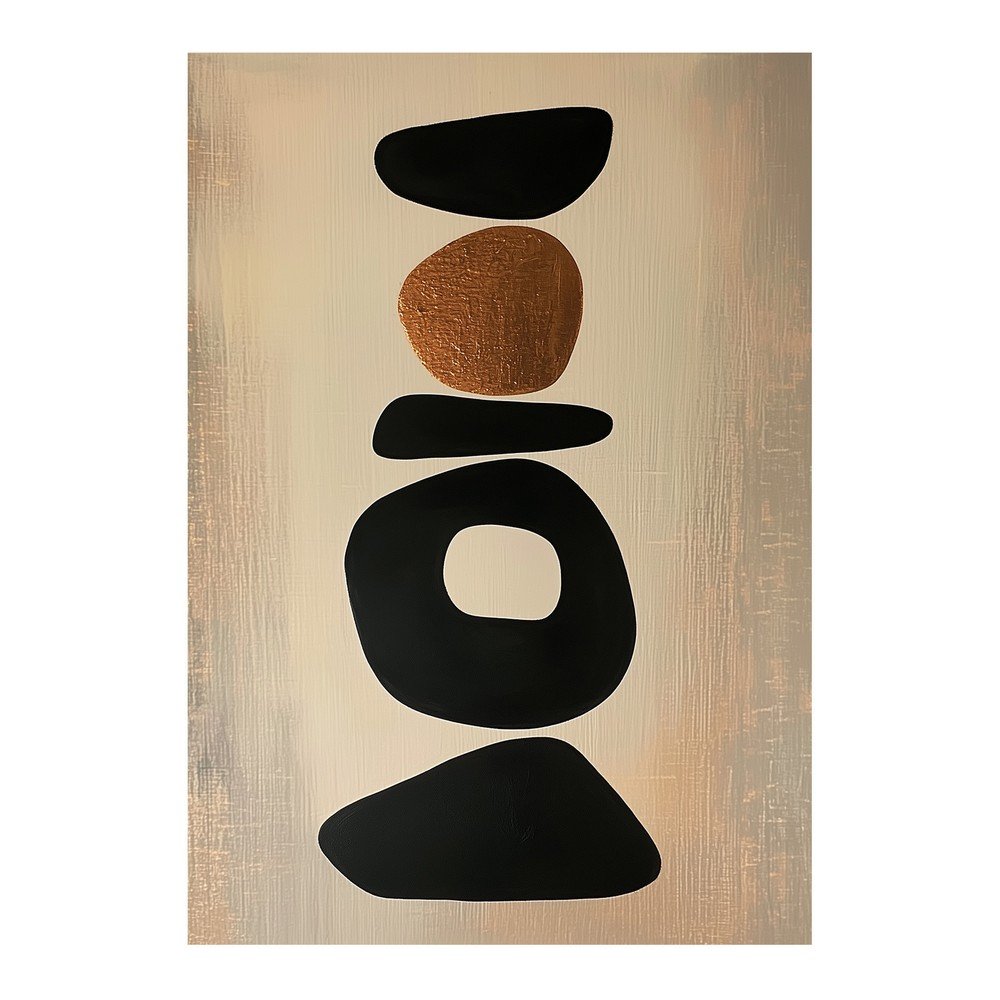 Nyomtatott vászon kép 70x100 cm Stones – Styler