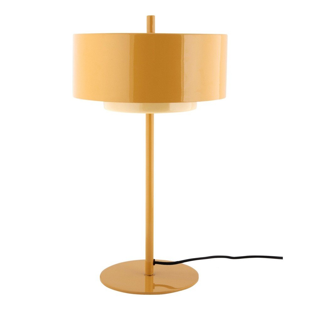 Okkersárga fém asztali lámpa (magasság 50 cm) Grato Anillo – Leitmotiv