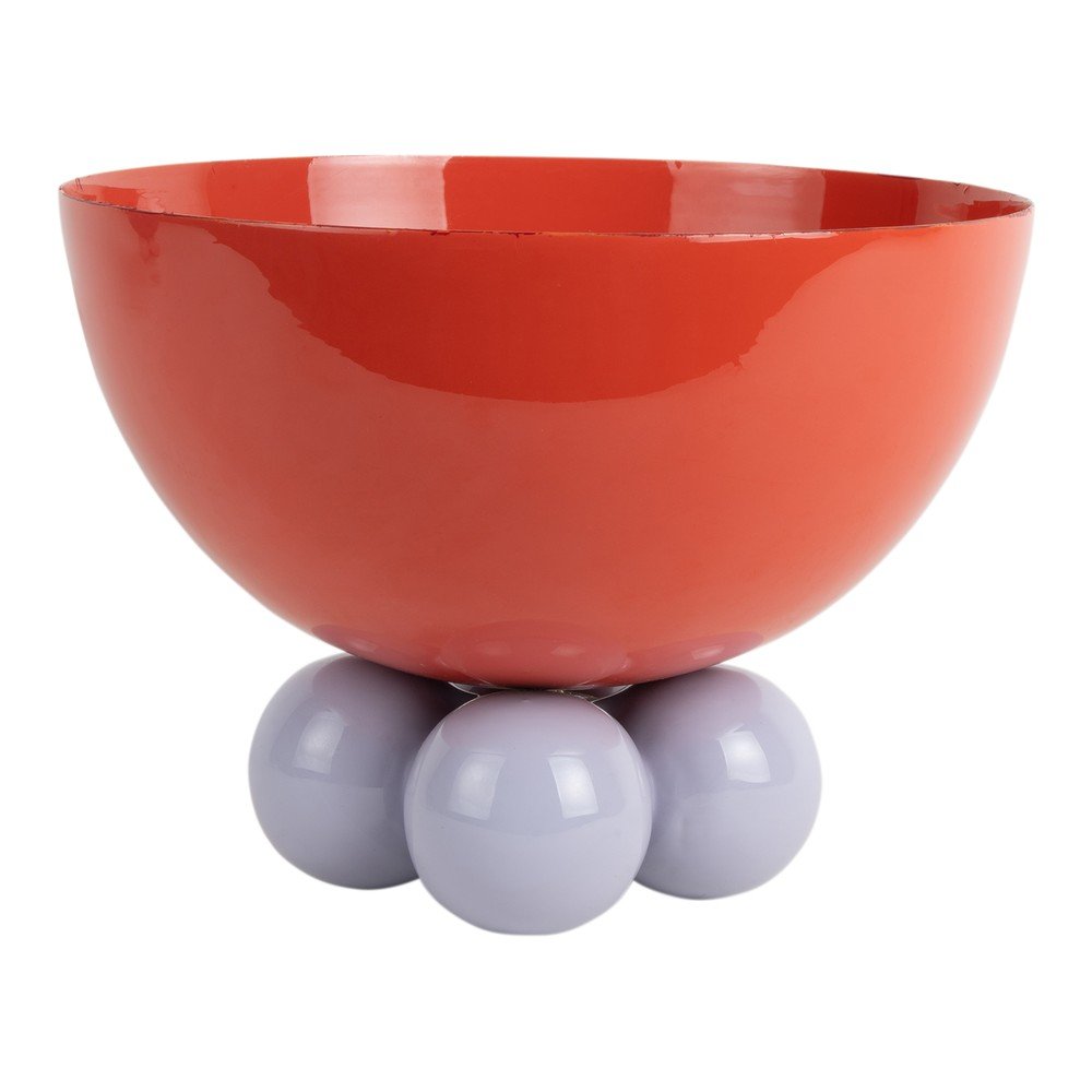 Piros vas tál ø 26 cm Double Funky – PT LIVING