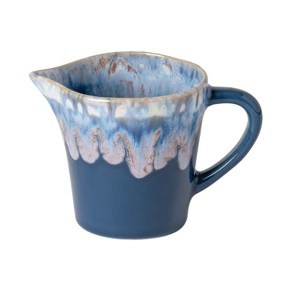Sötétkék kőedény tejkiöntő 200 ml Grespresso – Costa Nova
