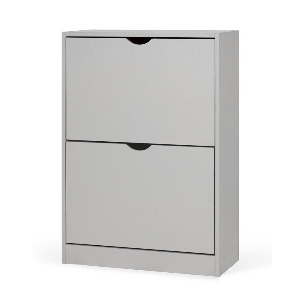 Szürke billenő ajtós cipőtartó 50x82x24 cm Stelo – Bonami Essentials
