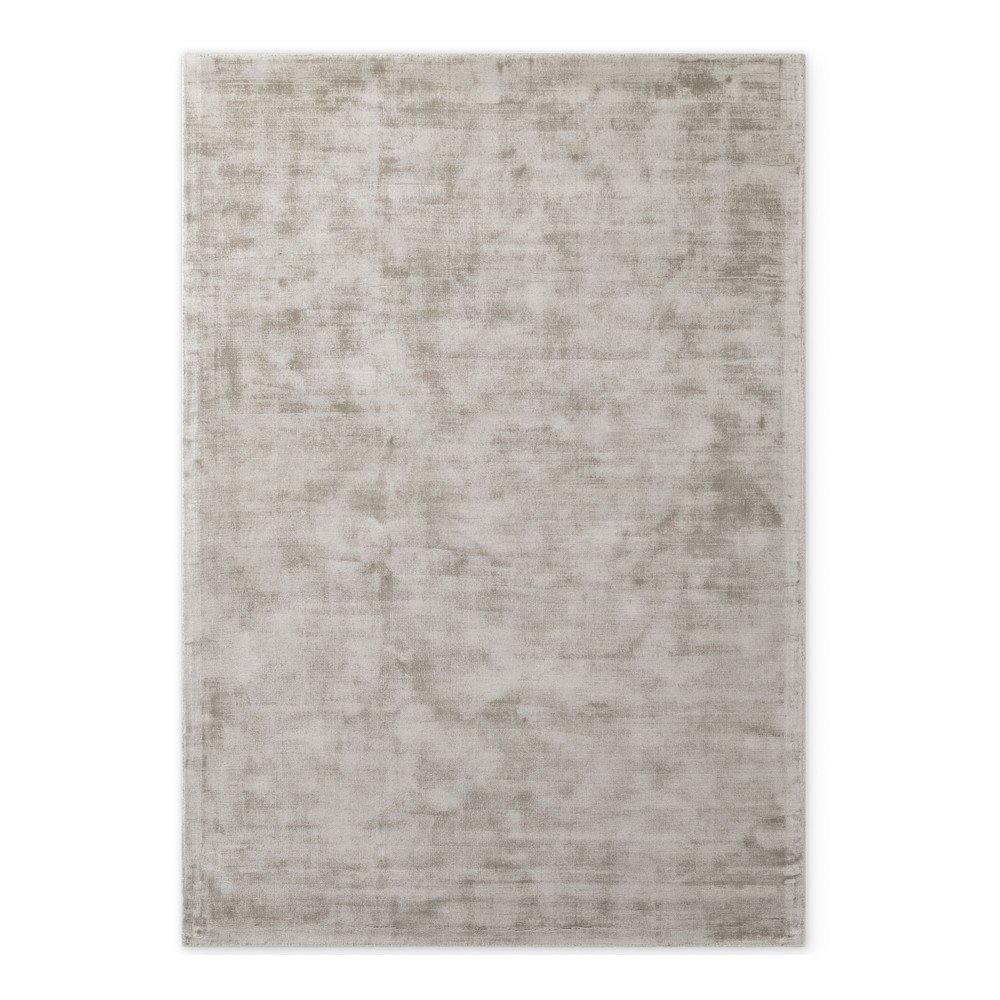 Szürke kézi szövésű viszkóz szőnyeg 200x300 cm Noemi – Vikosa