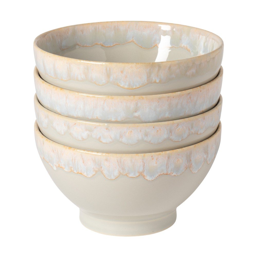Szürke kőedény tálka szett 4 db-os 550 ml Latte – Costa Nova