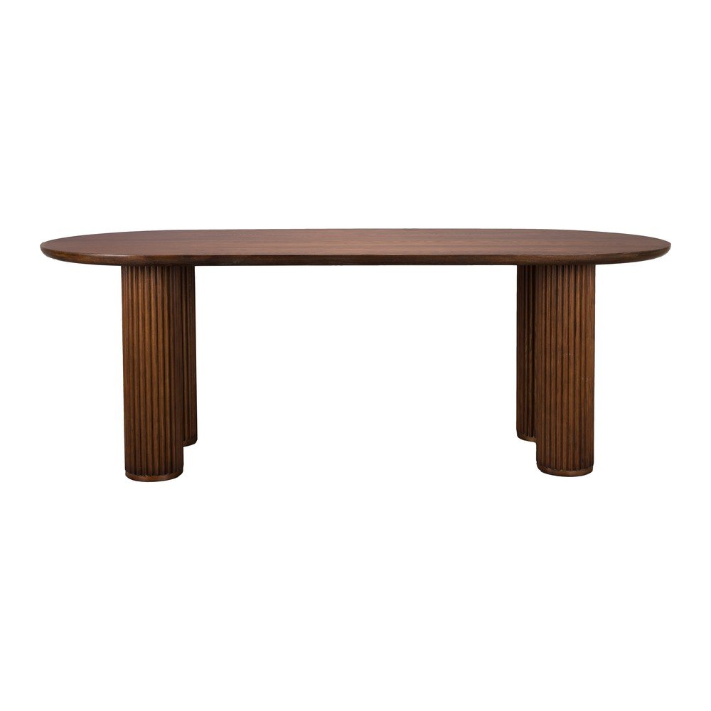 Tölgyfa étkezőasztal 90x220 cm Dean – Dutchbone