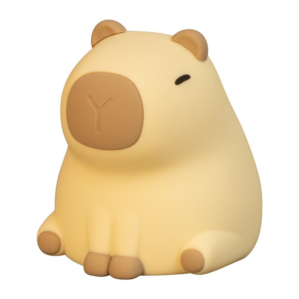 Világossárga gyerek éjjelilámpa Capybara – Fischer & Honsel