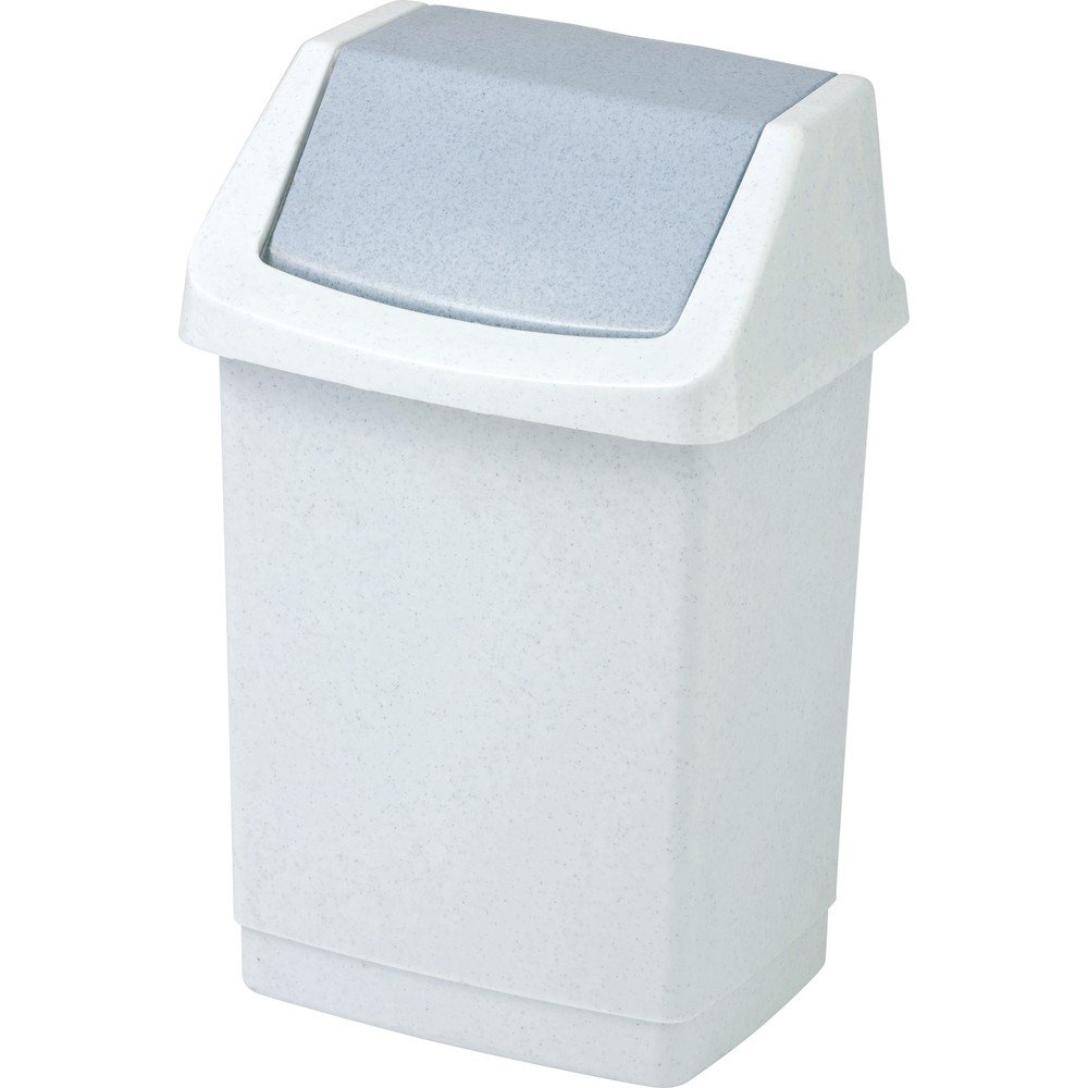 Világosszürke műanyag szemetes 50 l Click-It – Curver