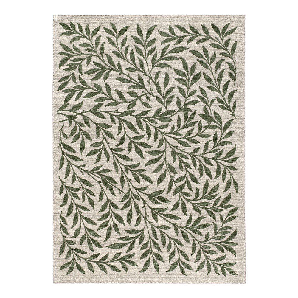Zöld-krémszínű kültéri-beltéri szőnyeg 160x230 cm Lua – Universal
