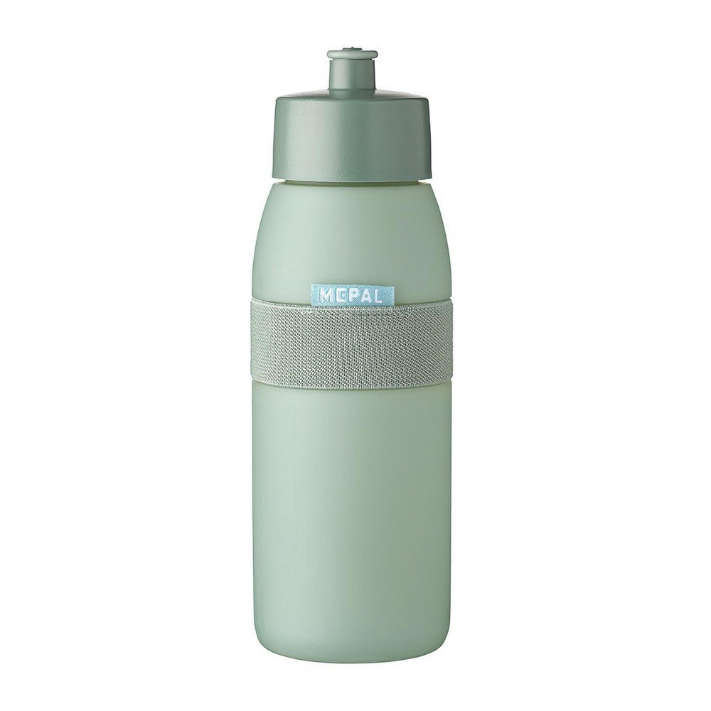 Zsályaszínű műanyag ivópalack 500 ml Ellipse – Mepal