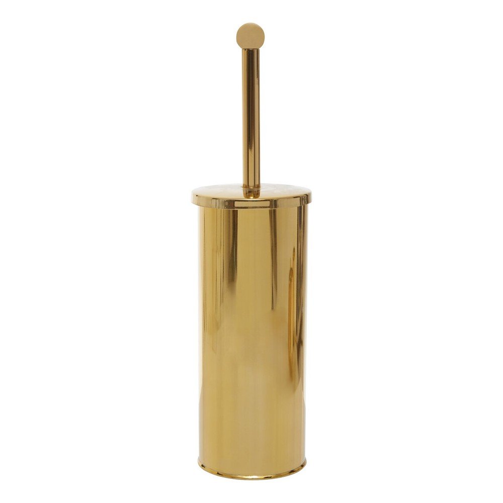 Aranyszínű rozsdamentes acél WC-kefe Allegra – Premier Housewares