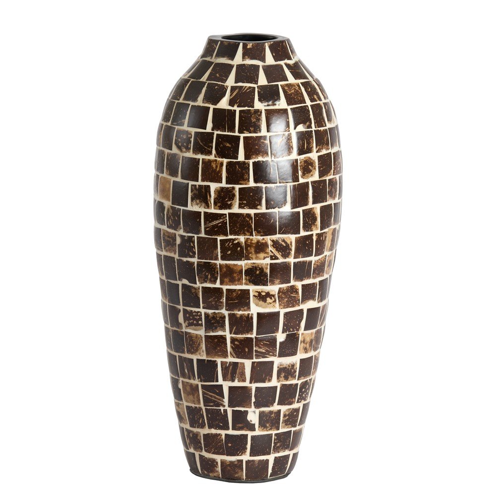 Barna bambusz váza (magasság 40 cm) Tudela – Light & Living