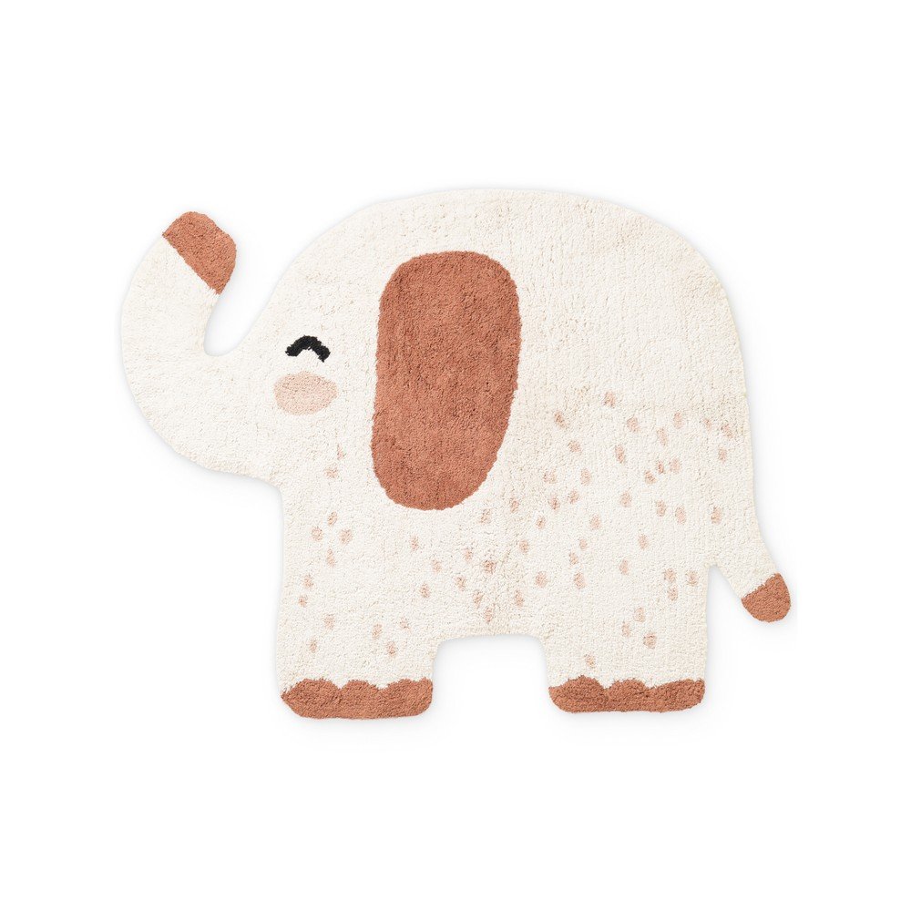 Barna-krémszínű mosható-kézi szövésű pamut gyerek szőnyeg 95x120 cm Snuggle Emmi – Hanse Home