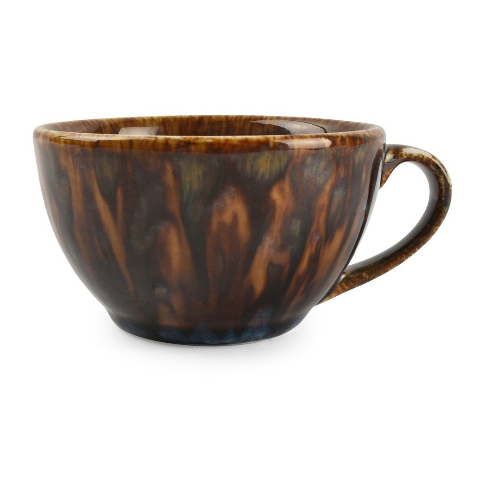 Barna porcelán csésze cappucinóhoz 200 ml Resto – BonBistro