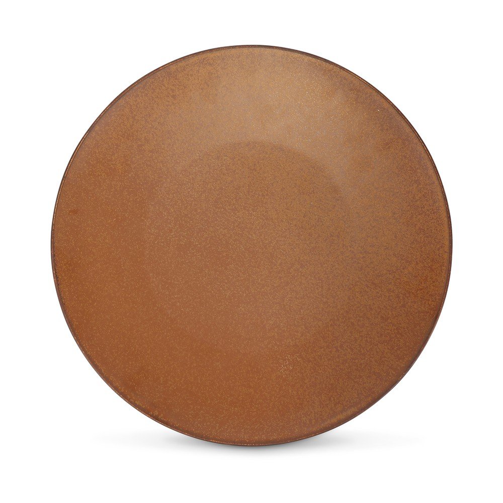 Barna porcelán tányér ø 27 cm Ovio – BonBistro