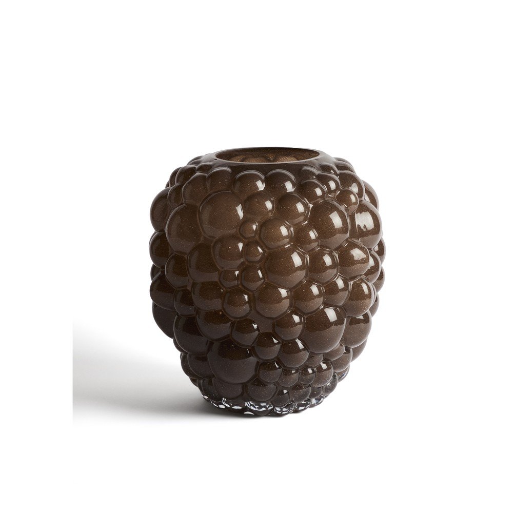 Barna üveg váza (magasság 30 cm) Mure – Kave Home